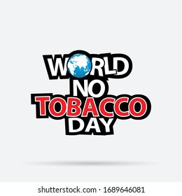World No Tobacco Day. illustration Vector Eps 10.