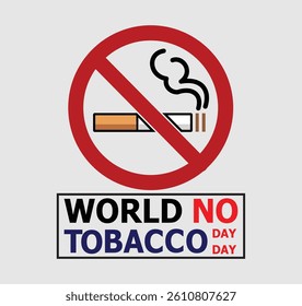 World No Tobacco Day Slogan Poster
