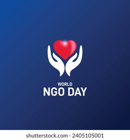 world non governmental organization day. world ngo day. 