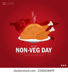 El Día Mundial sin Vegetales es una celebración informal observada por los no vegetarianos para disfrutar y promover los diversos sabores y tradiciones culinarias de la comida no vegetariana.