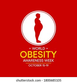 World Obesity awareness week is celebrated from October 15th to 19th annually. This celebration assumes significance in the light of the disturbing escalation of obesity figures worldwide.