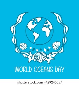 World Ocean day campaign poster