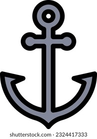 Sammlung mit Symbolen für den Weltmeer-Tag