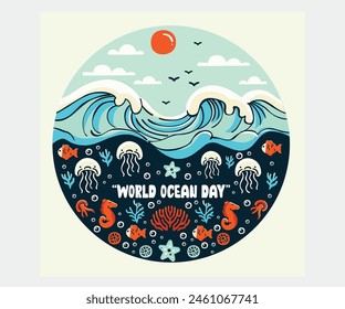 World Ocean Day is an international day that takes place annually on 8 June. The concept was originally proposed in 1992 by Canada’s International Centre for Ocean Development and the Ocean Institute