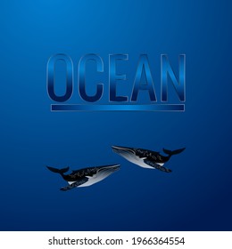 world ocean day web banner design. illustration vector