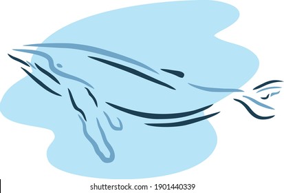 World Oceans Day. The celebration dedicated to help protect, and conserve world oceans, water, ecosystem. Vector images sea waves, fish and plant, whale