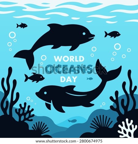 world oceans day under water