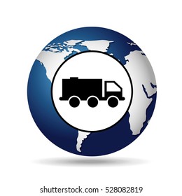 world oil industry consumption gas tank vector illustration eps 10