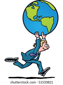 World On His Shoulders