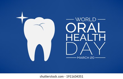 El Día Mundial de la Salud Oral se celebra el 20 de marzo de cada año, y lanza una campaña de un año de duración dedicada a aumentar la conciencia global sobre los problemas en torno a la salud oral y la importancia de la higiene bucal.