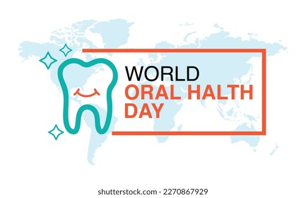 World Oral Health Day, World Oral Health Day is celebrated on March 20, World Oral Heath Day Vector Design, World Oral Health Day logo,