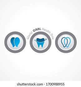 World Oral Health Day design, 20 March ,vector illustration
