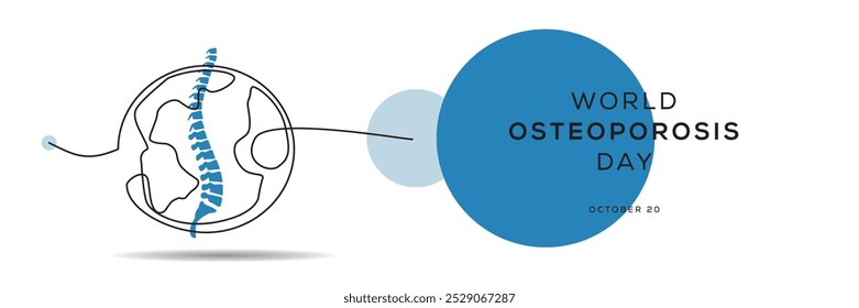 Día Mundial de la Osteoporosis, celebrado el 20 de octubre.