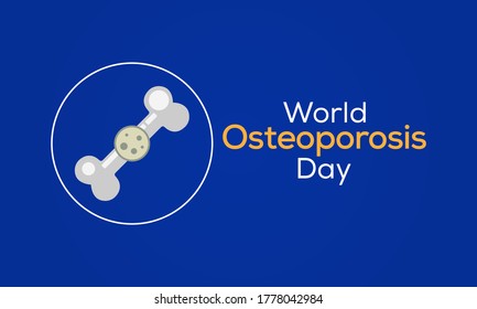 World Osteoporosis Day is observed annually on October 20th, and launches a year-long campaign dedicated to raising global awareness of the prevention, diagnosis and treatment of osteoporosis disease.