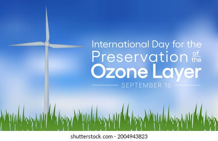 World Ozone day is observed every year on September 16 to spread awareness among people about the depletion of Ozone Layer and find possible solutions to preserve it. Vector illustration