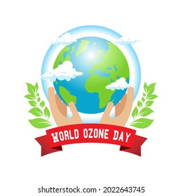 World Ozone Day Symbol Simple Design