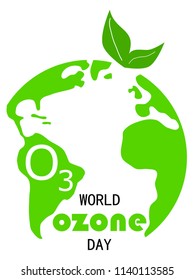 World ozone day , vector illustration