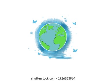World Ozone Day . vector illustration