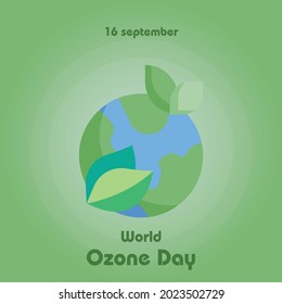 World Ozone Day, Vector illustration design.