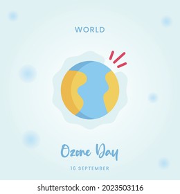 World Ozone Day, Vector illustration design.