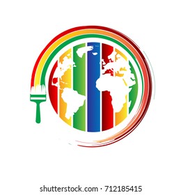 world paint logo