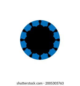 world pandemic corona virus vector illustration, good for health icon