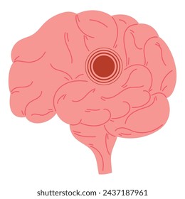 Welt Parkinson Tag Gehirnzustand Illustration Vektor
