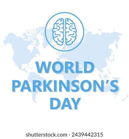 World Parkinson's Day. Observed annually on April 11. Banner, poster, brochure, flyer, card template. 