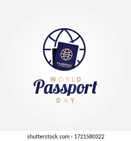 World Passport Day Vector Design Illustration