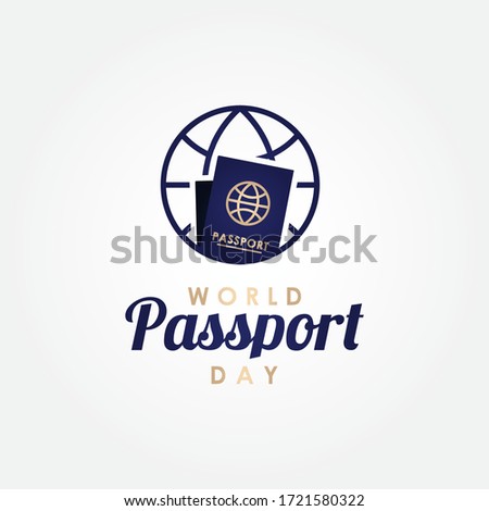 World Passport Day Vector Design Illustration