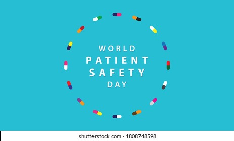 World Patient Safety Day. Vector Illustration