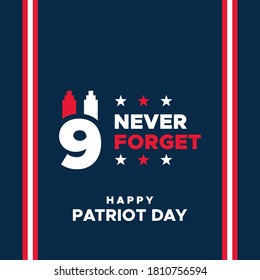 World Patriot Day Vector Design Illustration For Celebrate Moment