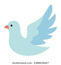 world peace day dove animal illustration