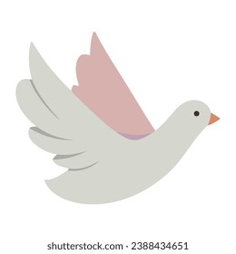 world peace day dove design illustration