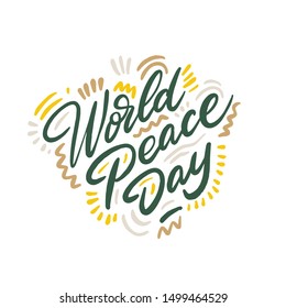 World peace day, international day of peace