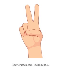 world peace day raised hand illustration