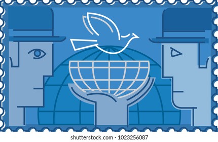 World Peace Stamp