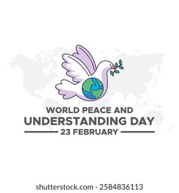 World Peace and Understanding Day, held on 23 February.