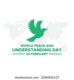 World Peace and Understanding Day, held on 23 February.