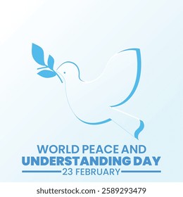 World Peace and Understanding Day, held on 23 February.