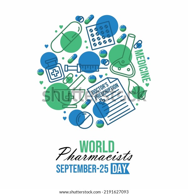 World pharmacist day banner\
design 