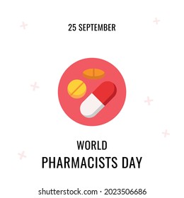 World Pharmacist Day, Vector illustration design.
