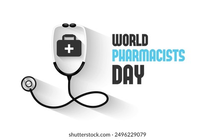 World Pharmacists Day is celebrated on September 25th each year. the contributions of pharmacists to improving health outcomes, managing medication therapy, and providing Vector illustration.