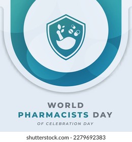 World Pharmacists Day Celebration Vector Design Illustration for Background, Poster, Banner, Advertising, Greeting Card
