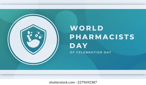 World Pharmacists Day Celebration Vector Design Illustration for Background, Poster, Banner, Advertising, Greeting Card