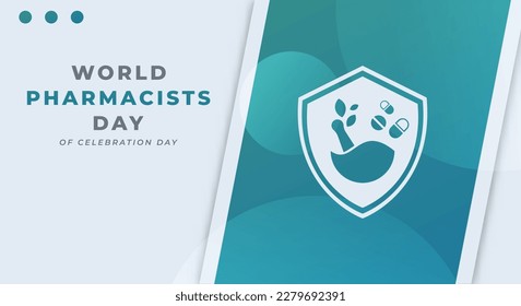 World Pharmacists Day Celebration Vector Design Illustration for Background, Poster, Banner, Advertising, Greeting Card