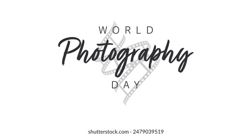 World photography day illustration template design