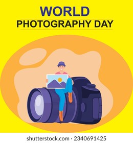 WORLD PHOTOGRAPHY DAY POST DESING