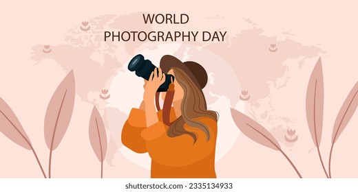 World Fotografy Day Social Media-Post-Vorlage