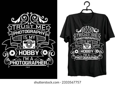 World Photography Day T-shirt Design. Funny gift Photographer t-shirt design. custom, typography, and vector t-shirt design. 